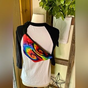 ✨Fanny pack swirl tie dye by Santa Playa✨  NWOT